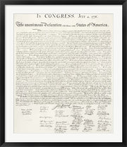 Declaration of Independence