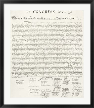 Declaration of Independence