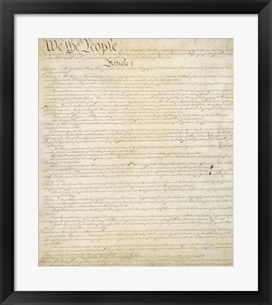 Constitution of the United States I