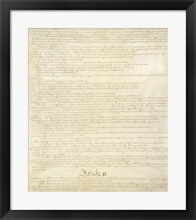 Constitution of the United States II