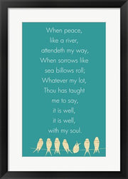 It Is Well With My Soul Panel by Veruca Salt