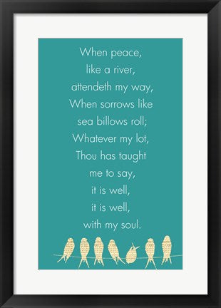 It Is Well With My Soul Panel by Veruca Salt