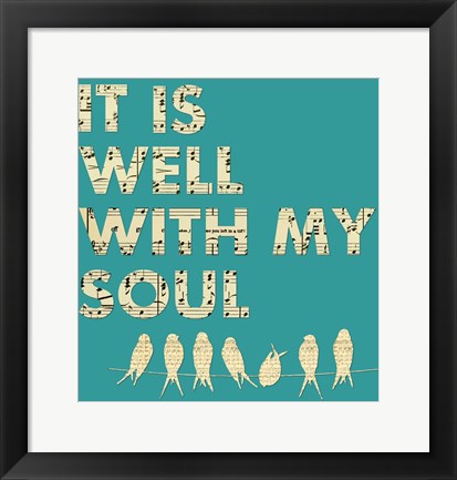 It Is Well With My Soul - Aqua by Veruca Salt