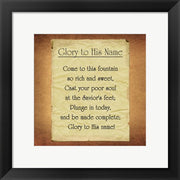 Glory To His Name by Veruca Salt