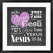 Jesus in Different Languages with Heart by Veruca Salt