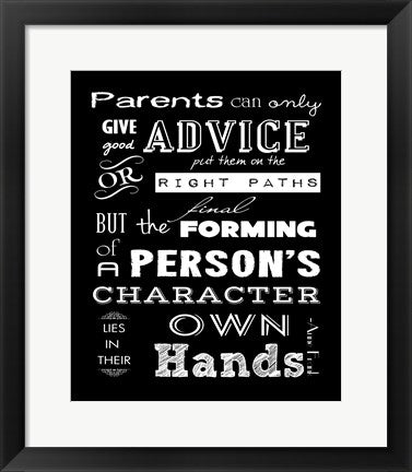 Forming of a Person's Character by Veruca Salt