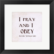 I Pray and I Obey by Veruca Salt