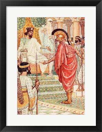 He Stood Silent Before the King