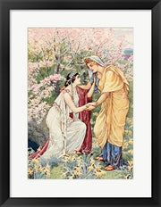 Demeter Rejoiced For Her Daughter Was By Her Side