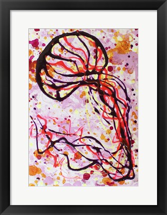 Pink Magenta Jellyfish by Natalie Talocci