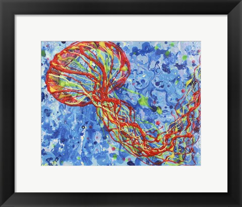 Orange Sea Nettle by Natalie Talocci
