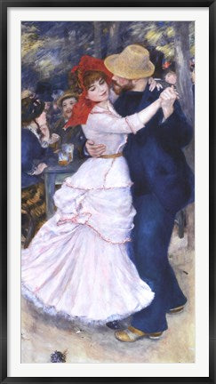 Dance at Bougival by Pierre-Auguste Renoir