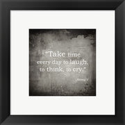 Take Time, Jimmy V Quote