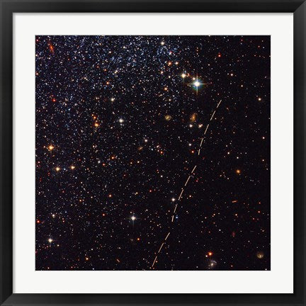 Hubble Tracks Asteroid's Sky Trek by NASA, ESA, STScl