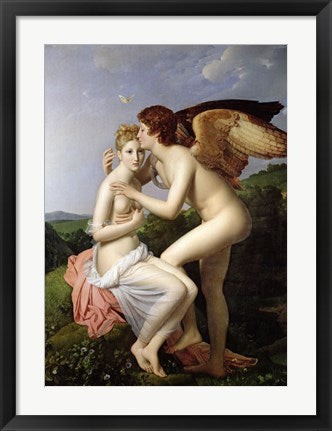 Psyche Receiving the First Kiss of Cupid, 1798 by Francois Gerard