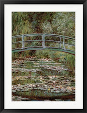 Waterlily Pond, Japanese Bridge by Claude Monet