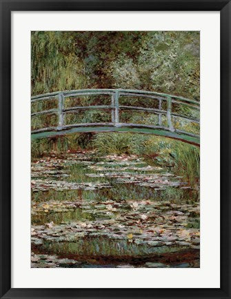 Waterlily Pond, Japanese Bridge by Claude Monet