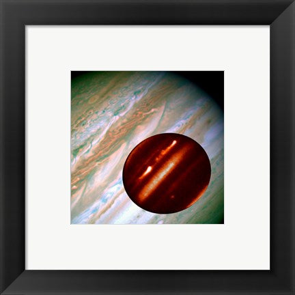 Hubble/IRTF Composite Image of Jupiter Storms by NASA, ESA, STScl