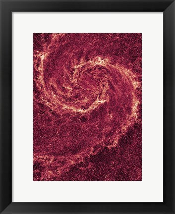 Hubble NICMOS Infrared Image of M51 by NASA, ESA, STScl