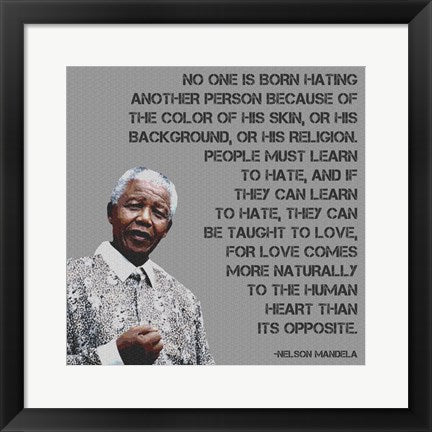 No One - Nelson Mandela Quote by Veruca Salt