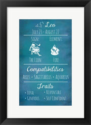 Leo Zodiac Sign by Veruca Salt