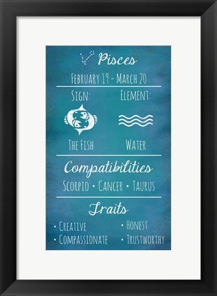 Pisces Zodiac Sign by Veruca Salt