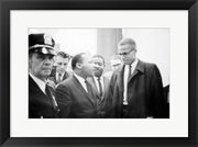 Martin Luther King and Malcolm X