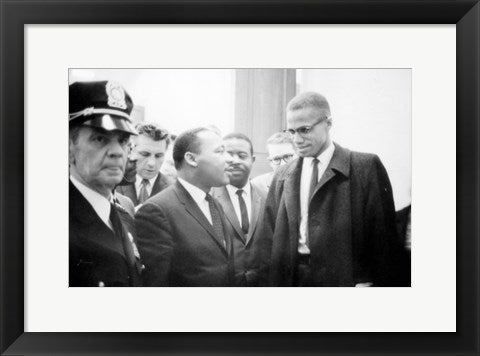 Martin Luther King and Malcolm X
