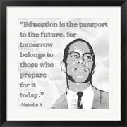 Education is the Passport to the Future by Veruca Salt
