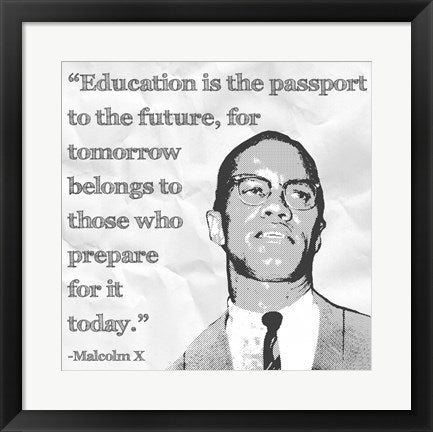 Education is the Passport to the Future by Veruca Salt