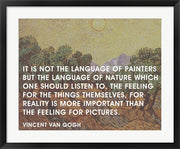 Language of Painters - Van Gogh Quote by Quote Master