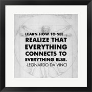 Learn How to See -Da Vinci Quote by Quote Master