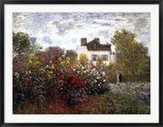 The Artist's Garden in Argenteuil (A Corner of the Garden with Dahlias), c.1873 by Claude Monet