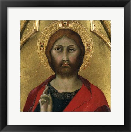 Christ Blessing - Detail