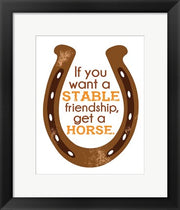 Horseshoe Quote 1 by Sports Mania