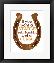 Horseshoe Quote 2 by Sports Mania