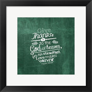 Psalm 136:26, Give Thanks (Green) by Inspire Me