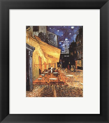 Beautiful Things - Van Gogh Quote 2 by Quote Master