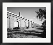 PERSPECTIVE VIEW OF SIDE - Norfolk and Western Freight Depot, Ninth and Eleventh Streets at bank of James River, Lynchburg