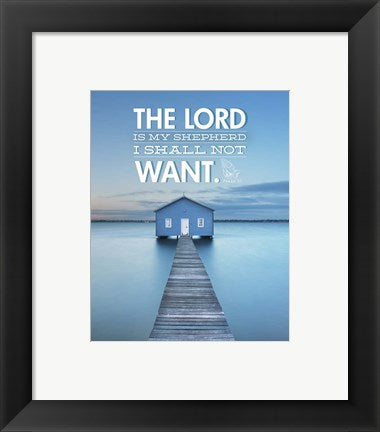Psalm 23 The Lord is My Shepherd - Lake by Inspire Me