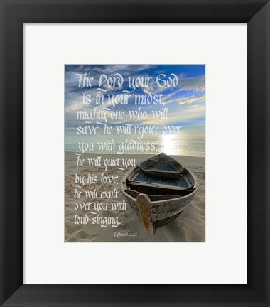 Zephaniah 3:17 The Lord Your God (Beach) by Inspire Me