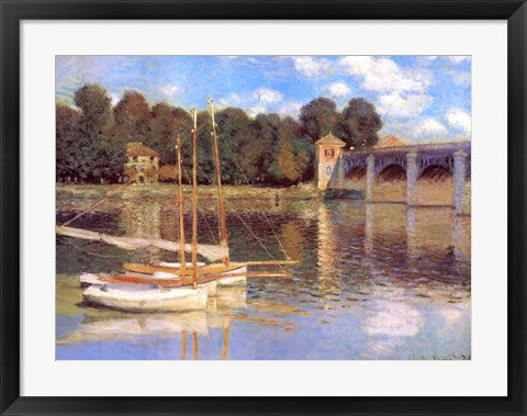 Bridge at Argenteuil by Claude Monet
