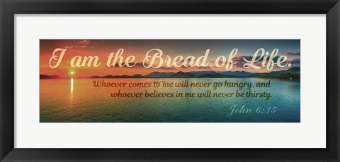 John 6:35 I am the Bread of Life (Sunset) by Inspire Me