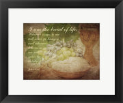 John 6:35 I am the Bread of Life (Grapes) by Inspire Me