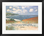 Monet Quote Chemin Dans Les Bles A Pourville by Quote Master