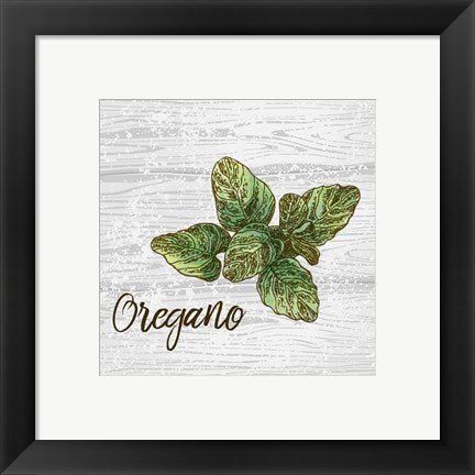 Oregano on Wood by Color Me Happy