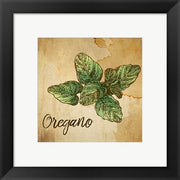 Oregano on Burlap by Color Me Happy