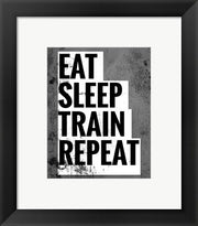 Eat Sleep Train Repeat by Color Me Happy