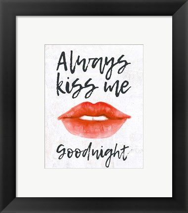 Lips - Kiss Me Goodnight by Color Me Happy
