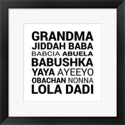 Grandma Various languages by Color Me Happy